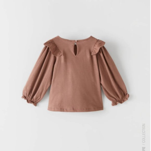 Zara Other - EMBROIDERED BLOUSE